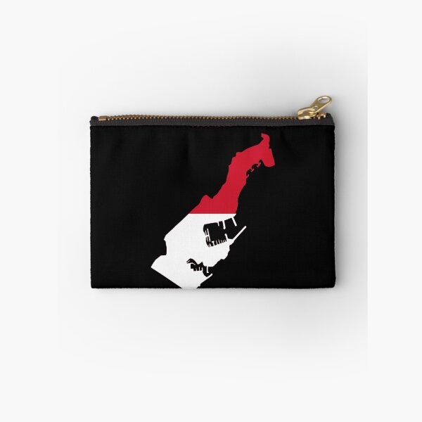 Item preview, Monaco Map Flag Silhouette Europe Travel Pride Gift designed and sold by NTGUILTY.