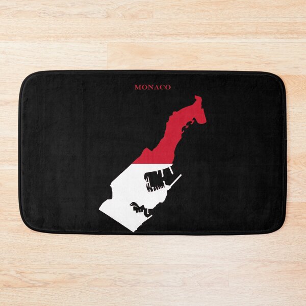 Item preview, Monaco Map Flag Silhouette Europe Travel Pride Gift designed and sold by NTGUILTY.
