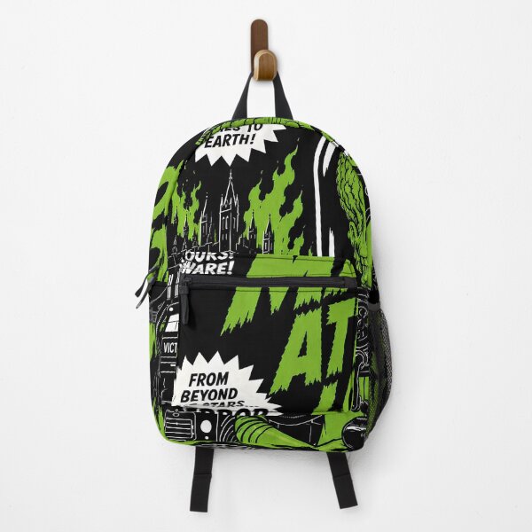 Item preview, MARS ATTACKS LONDON NEON GREEN COMIC PRINT designed and sold by Campbell0395.