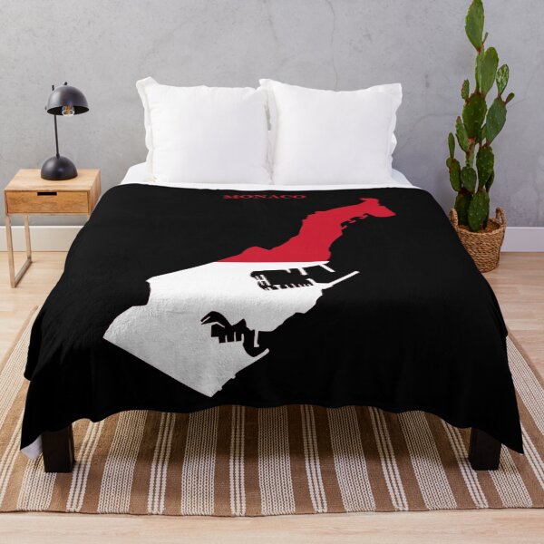 Item preview, Monaco Map Flag Silhouette Europe Travel Pride Gift designed and sold by NTGUILTY.