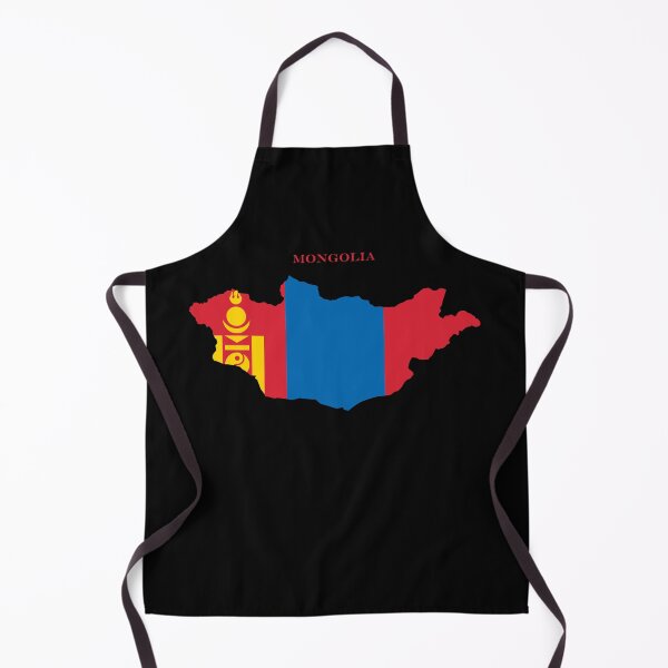 Item preview, Mongolia Map Flag Silhouette Asia Travel Pride Gift designed and sold by NTGUILTY.