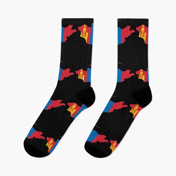 Item preview, Mongolia Map Flag Silhouette Asia Travel Pride Gift designed and sold by NTGUILTY.