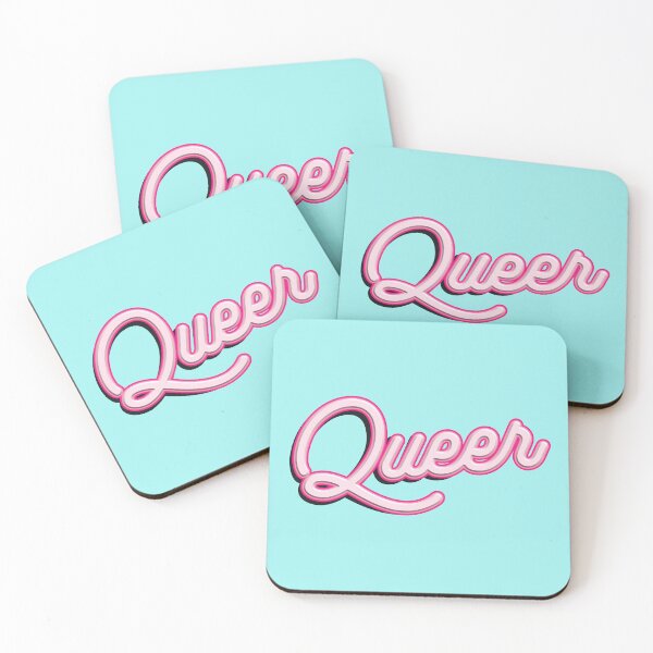 Item preview, Queer - pinkish bubblegum style designed and sold by gayishdesign.