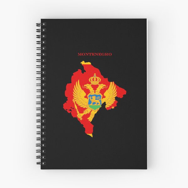 Item preview, Montenegro Map Flag Silhouette Europe Travel Pride Gift designed and sold by NTGUILTY.