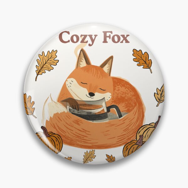 Item preview, Fox & French Press – Sly Sip designed and sold by Rufeydesign.