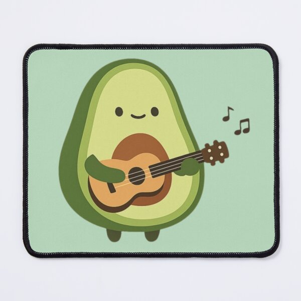 Item preview, Avocado Guitar Player – Funny Food Music Design designed and sold by Dogandesighn.