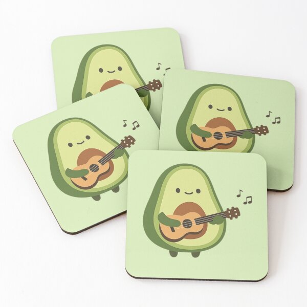 Item preview, Avocado Guitar Player – Funny Food Music Design designed and sold by Dogandesighn.