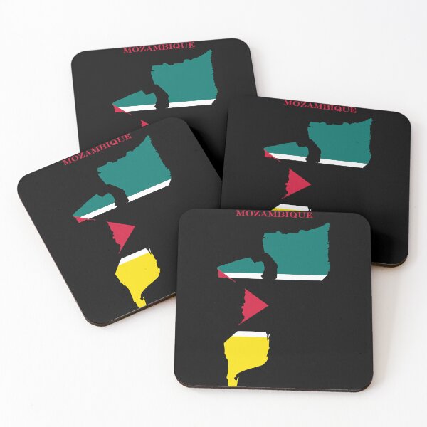 Item preview, Mozambique Map Flag Silhouette Africa Travel Pride Gift designed and sold by NTGUILTY.