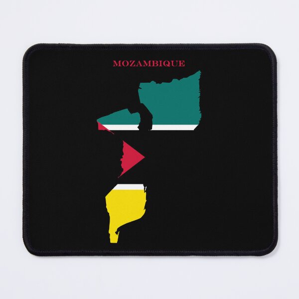Item preview, Mozambique Map Flag Silhouette Africa Travel Pride Gift designed and sold by NTGUILTY.