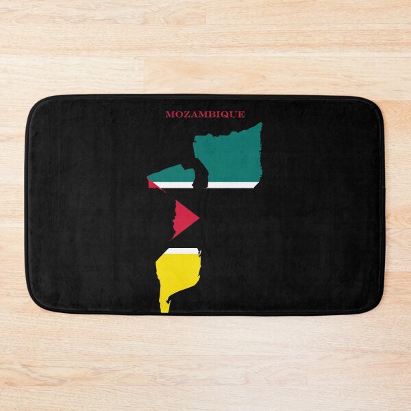 Item preview, Mozambique Map Flag Silhouette Africa Travel Pride Gift designed and sold by NTGUILTY.