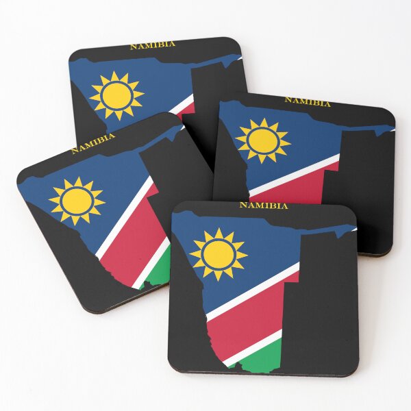 Item preview, Namibia Map Flag Silhouette Africa Travel Pride Gift designed and sold by NTGUILTY.