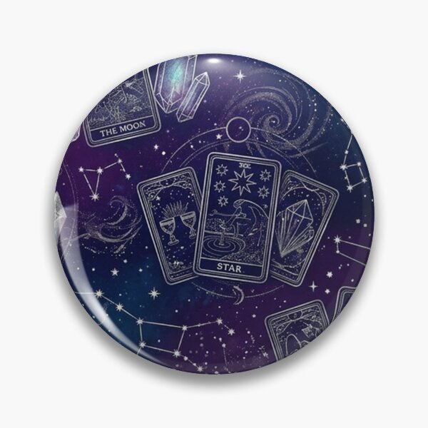 Item preview, Tarot Cards Crystals and Constellations Mystic Galaxy Pattern designed and sold by Owcomm.