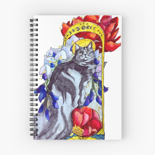 Artikelvorschau,  Jugendstil Katze entworfen und verkauft von Shybones.
