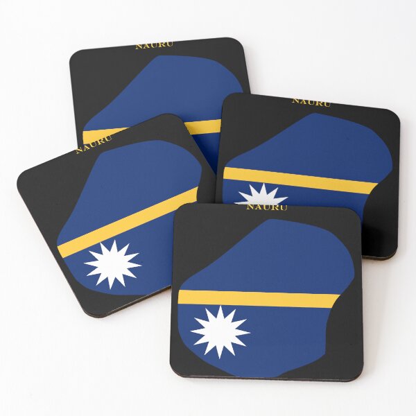 Item preview, Nauru Map Flag Silhouette Oceania Travel Pride Gift designed and sold by NTGUILTY.