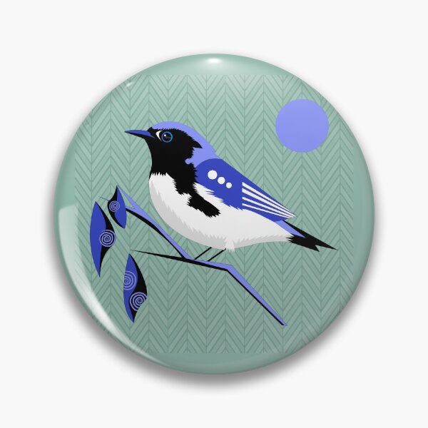 Item preview, Black Throated Blue Warbler designed and sold by Graham Colton.