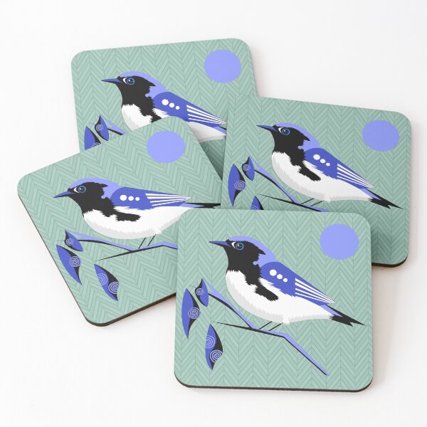 Item preview, Black Throated Blue Warbler designed and sold by Graham Colton.