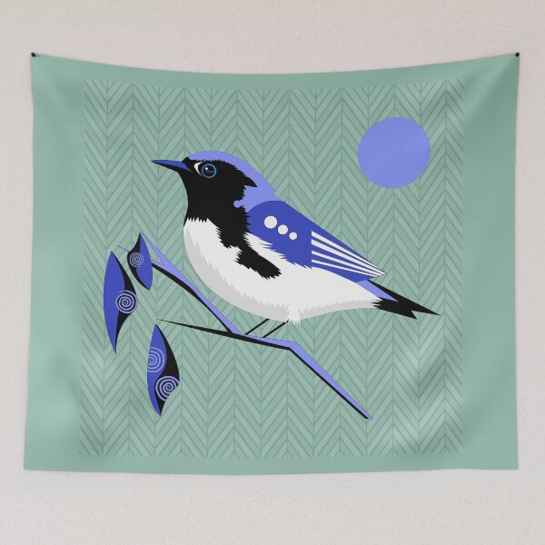 Item preview, Black Throated Blue Warbler designed and sold by Graham Colton.