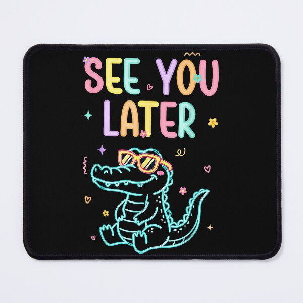 Item preview, See You Later Alligator Sunglasses Reptile Animal Lover designed and sold by QuentinHarrow.