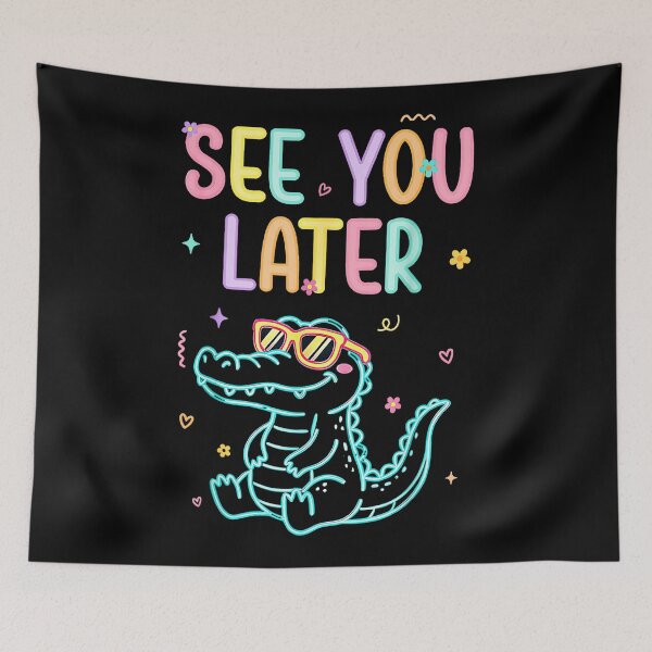 Item preview, See You Later Alligator Sunglasses Reptile Animal Lover designed and sold by QuentinHarrow.