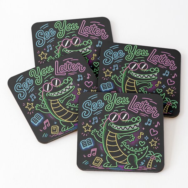 Item preview, See You Later Alligator Kids Animal Fun designed and sold by QuentinHarrow.