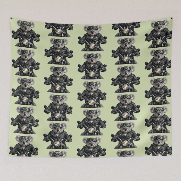 Item preview, Koala on Motorcycle – Funny Animal Adventure Design designed and sold by Dogandesighn.