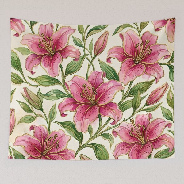 Item preview, Pink Lily Flower designed and sold by GraphicsClub.