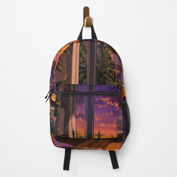 Item preview, Summer Dusk Balcony - Nostalgic Anime Aesthetic designed and sold by bapupa.