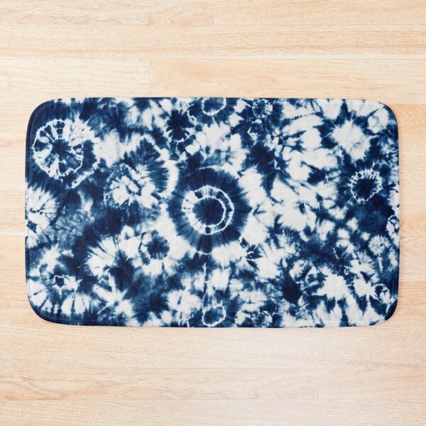 Item preview, Indigo Shibori Tie Dye Seamless Pattern designed and sold by Owcomm.