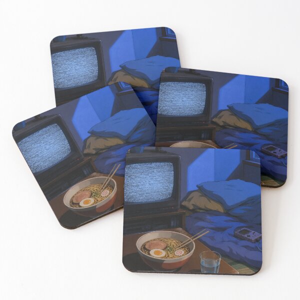 Item preview, The Evening Snack - Nostalgic Anime Aesthetic designed and sold by bapupa.