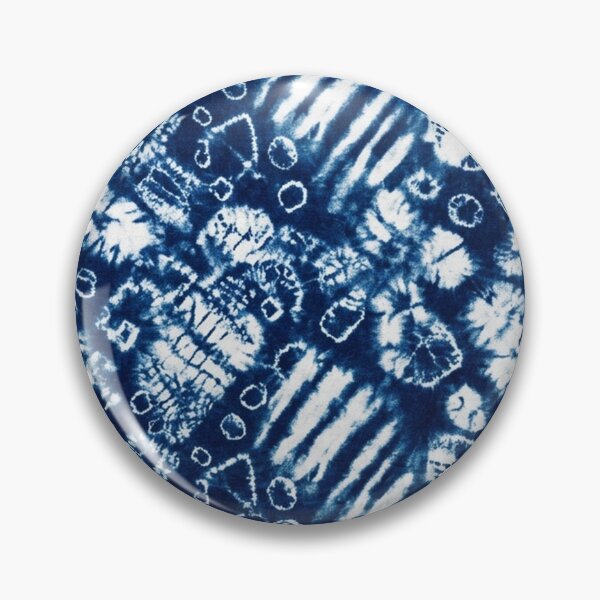 Item preview, Indigo Shibori Tie Dye Seamless Pattern designed and sold by Owcomm.