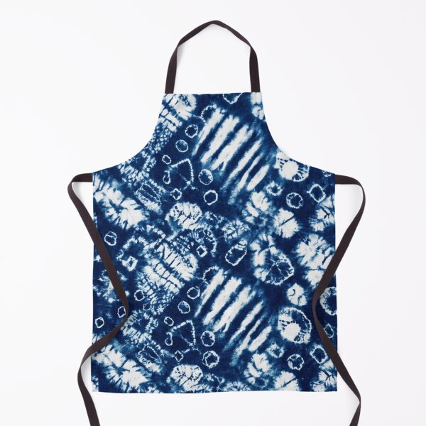 Item preview, Indigo Shibori Tie Dye Seamless Pattern designed and sold by Owcomm.