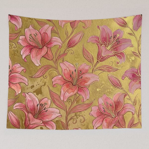 Item preview, Pink Lily Flower designed and sold by GraphicsClub.