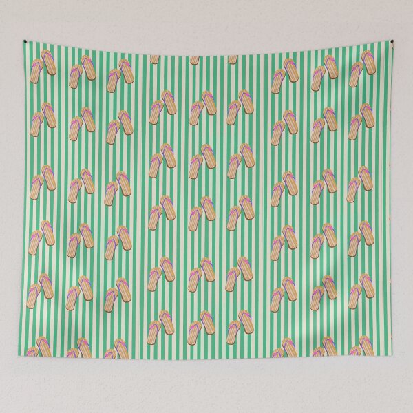 Item preview, Flip flop stripes designed and sold by Meli-moo.