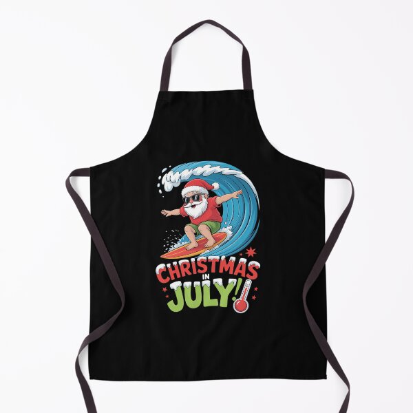 Item preview, Christmas in July Summer Santa Surfing Xmas designed and sold by SapfireStuArt.