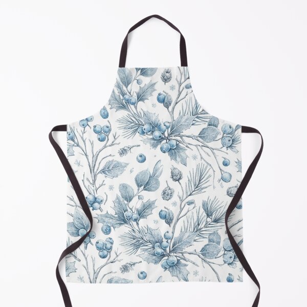 Item preview, Winter Botanical Toile Seamless Pattern designed and sold by Owcomm.