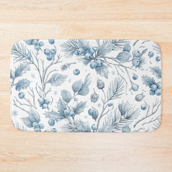 Item preview, Winter Botanical Toile Seamless Pattern designed and sold by Owcomm.