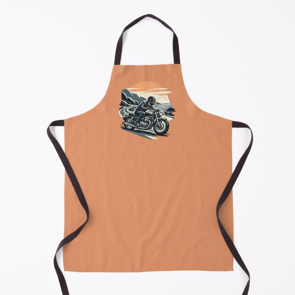Item preview, Epic Sunset Motorcycle Rider - Dramatic Retro Emblem designed and sold by SilentPowerArt.
