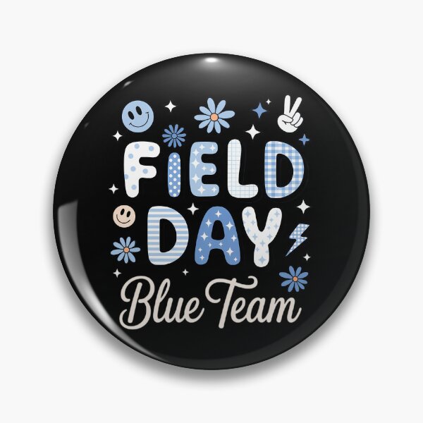 Item preview, Field Day Blue Team for Teacher Kids Field Day Games designed and sold by SapfireStuArt.