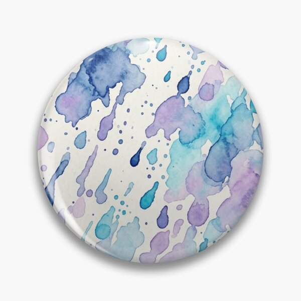 Item preview, Watercolor Splash Pattern in Blue and Purple designed and sold by Owcomm.
