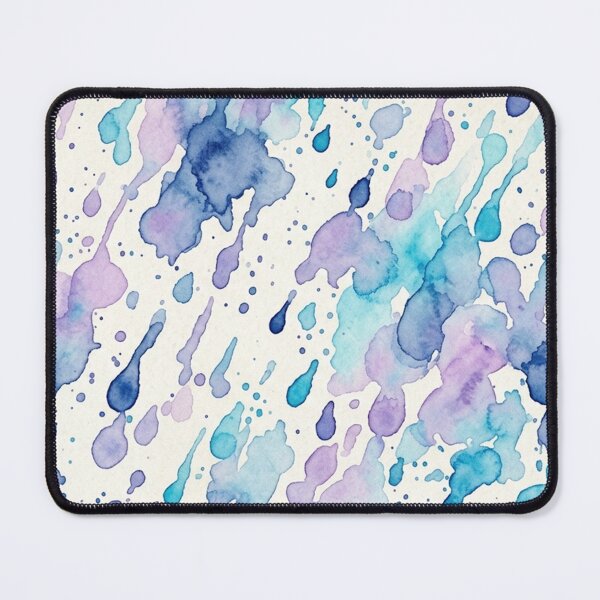 Item preview, Watercolor Splash Pattern in Blue and Purple designed and sold by Owcomm.