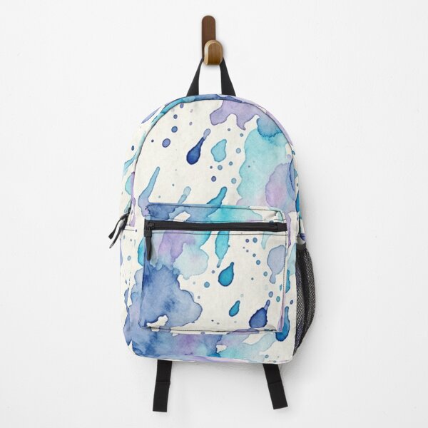 Item preview, Dreamy Watercolor Splatters in Blue and Purple designed and sold by Owcomm.