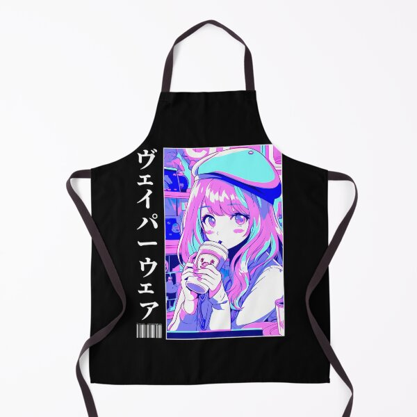 Item preview, Vaporwave Aesthetic Anime Manga Girl Japanese Streetwear #790 designed and sold by mika-gallery.