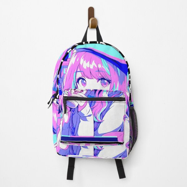 Item preview, Vaporwave Aesthetic Anime Manga Girl Japanese Streetwear #790 designed and sold by mika-gallery.