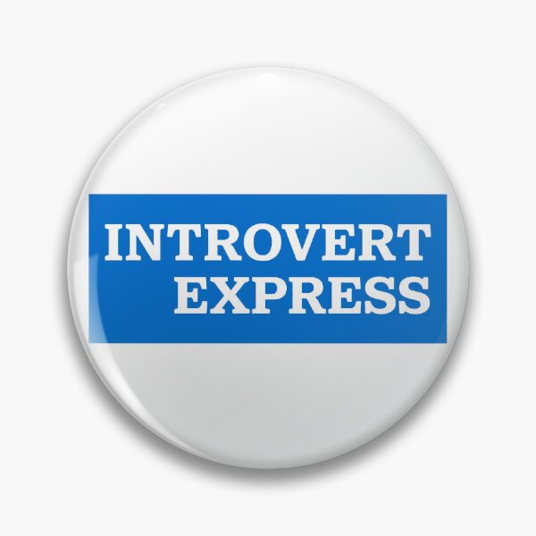 Item preview, Introvert Express Funny Card Parody Design designed and sold by ⭐Anistore⭐.