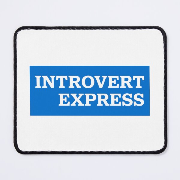 Item preview, Introvert Express Funny Card Parody Design designed and sold by ⭐Anistore⭐.