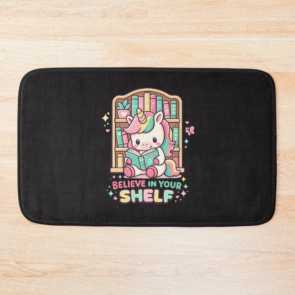 Item preview, Believe In Your Shelf Cute Unicorn Reading Book Lover Kawaii Shirt designed and sold by · GAMING SOUL ·.