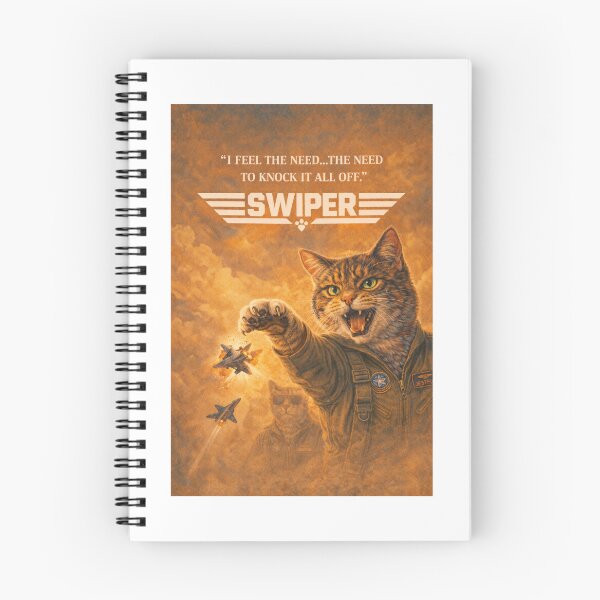 Item preview, top cat swiper designed and sold by Pop, Culture and Stuff.
