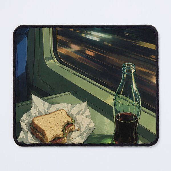 Item preview, The Midnight Train - Retro Anime Aesthetic designed and sold by bapupa.