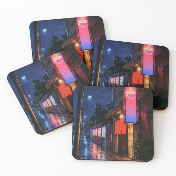 Item preview, The Neon Puddle - Retro Anime Aesthetic designed and sold by bapupa.