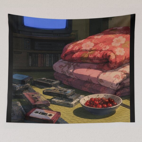 Item preview, The Static Glow - Retro Anime Aesthetic designed and sold by bapupa.